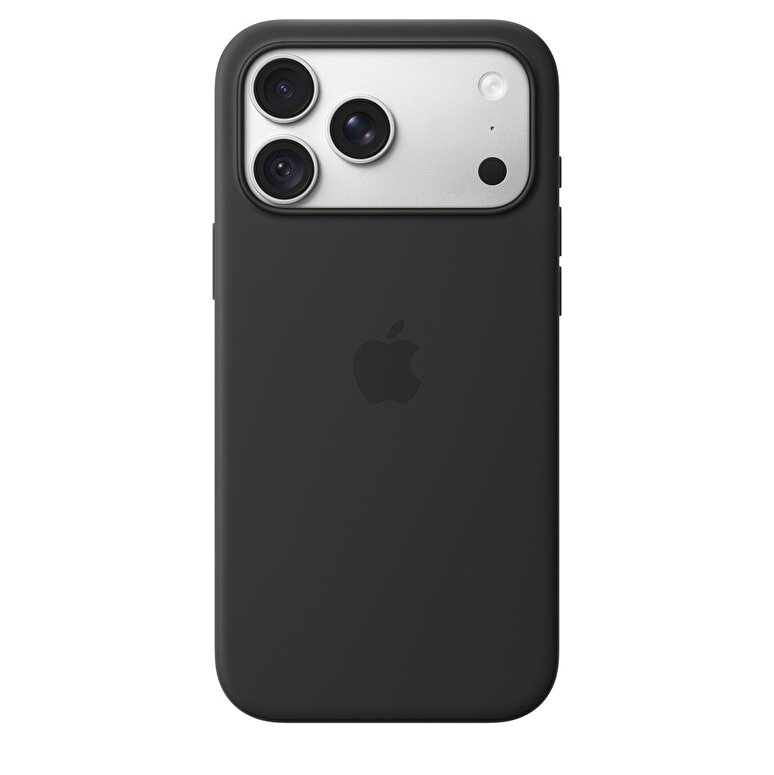 iPhone 18 Pro Max için MagSafe özellikli Silikon Kılıf - Siyah MK954ZM/A