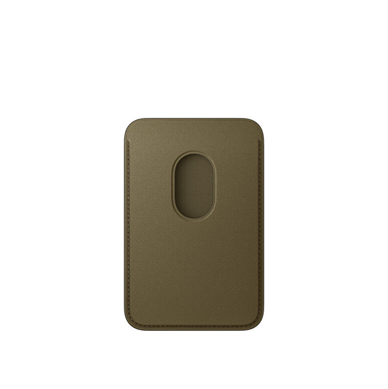 iPhone FineWoven Wallet with MagSafe – Dark Olive MK9K4ZM/A