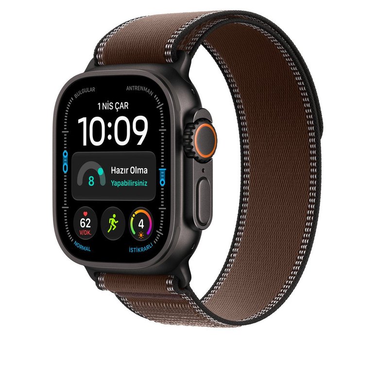 49 mm Koyu Toprak Rengi Trail Loop - S/M - Siyah Titanyum MKAA4ZM/A