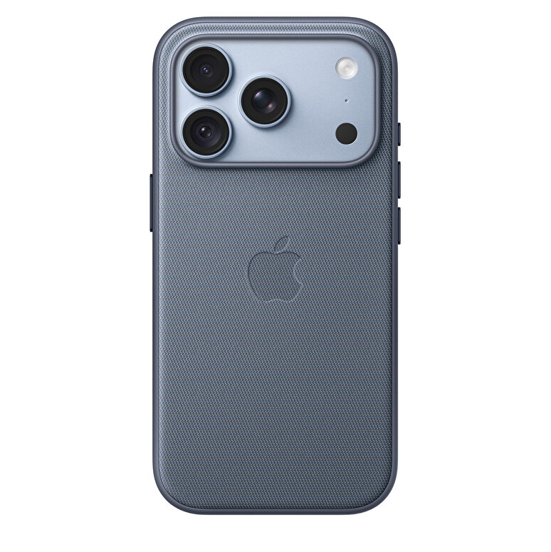 iPhone 18 Pro için MagSafe özellikli Tech Dokuma Kılıf - Şambre Mavisi MKD54ZM/A
