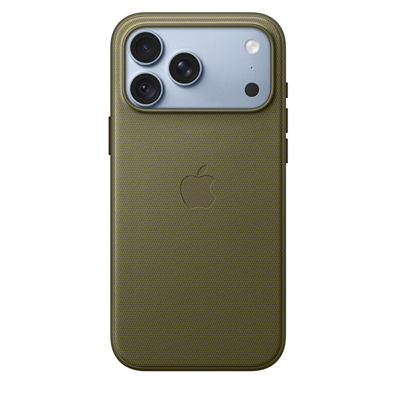 iPhone 18 Pro Max için MagSafe özellikli Tech Dokuma Kılıf - Klasik Zeytin Yeşili MKDP4ZM/A