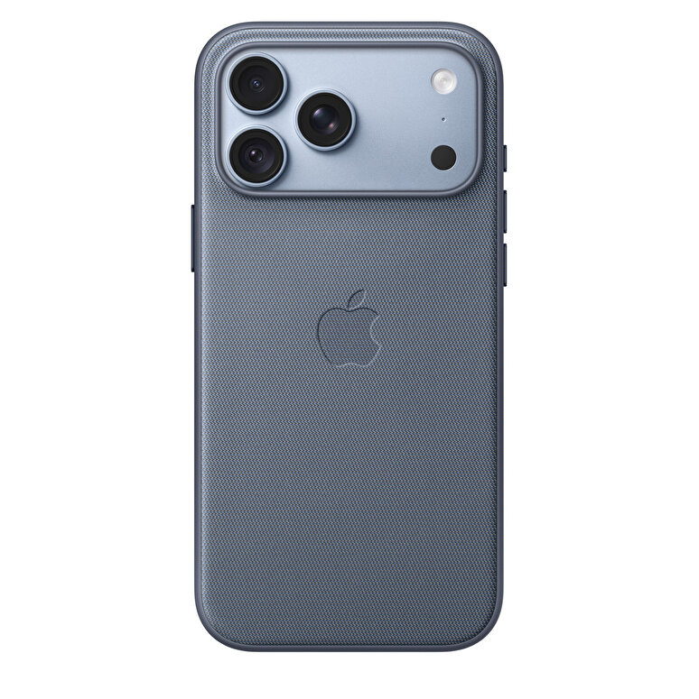 iPhone 18 Pro Max için MagSafe özellikli Tech Dokuma Kılıf - Şambre Mavisi MKDR4ZM/A