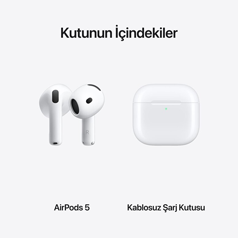AirPods 5 ve Kablosuz Şarj Kutusu MKFT4TU/A