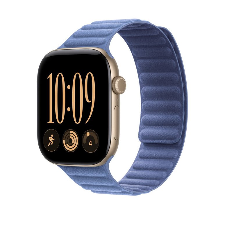 46 mm Kır Çiçeği Mavisi Manyetik Baklalı Model Kayış - M/L MKRR4ZM/A