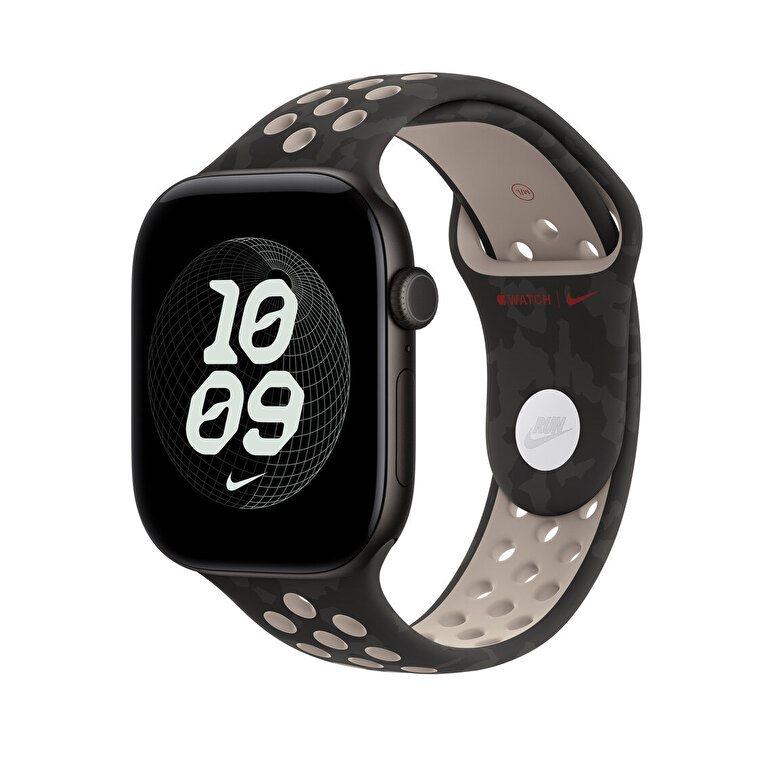 46 mm After Dark Black Nike Spor Kordon - M/L MKTP4ZM/A