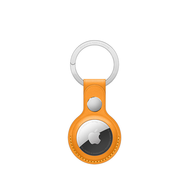 Apple AirTag Leather Key Ring - Kaliforniya Turunc MM083ZM/A