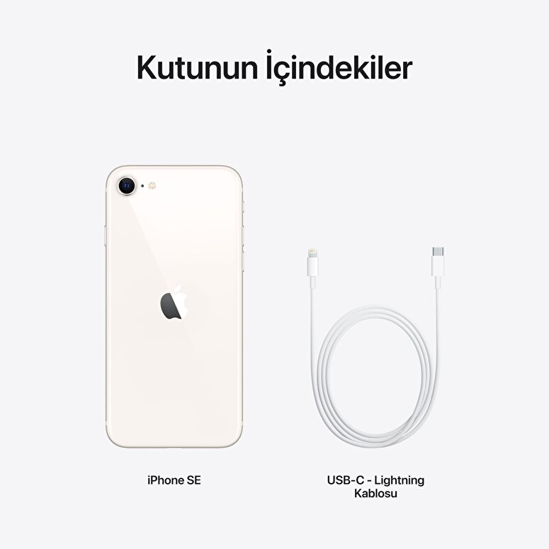 Apple iPhone SE 64GB Yıldız Işığı  MMXG3TU/A