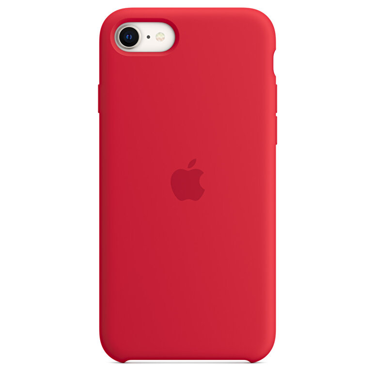 Apple iPhone SE için Silikon Kılıf - (PRODUCT)RED MN6H3ZM/A