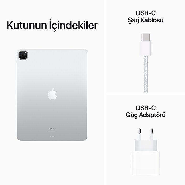 Apple 12.9 inç iPad Pro Wi-Fi 128GB - Gümüş  MNXQ3TU/A