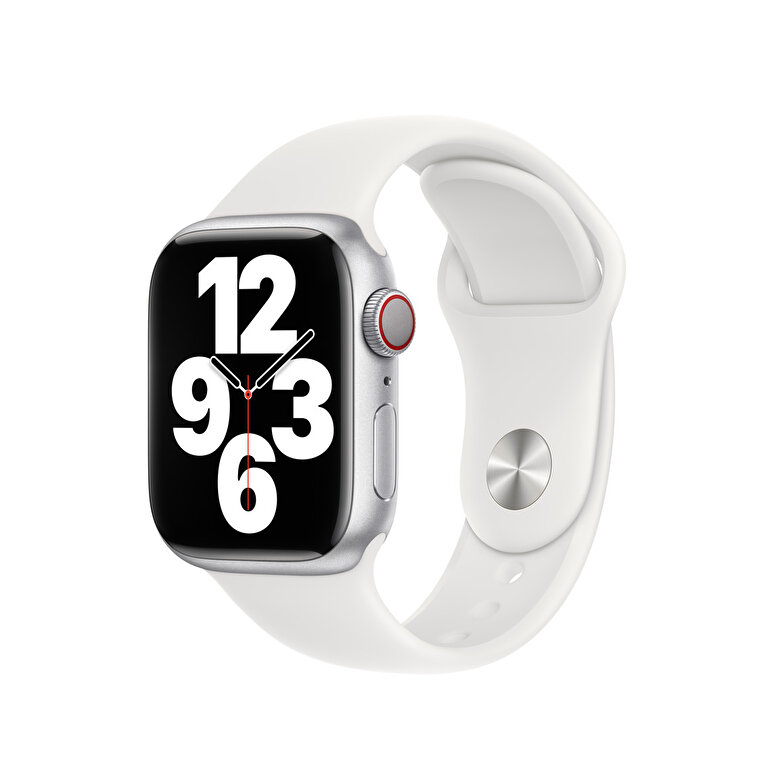 Apple Watch 41mm White Spor Kordon MP6V3ZM/A