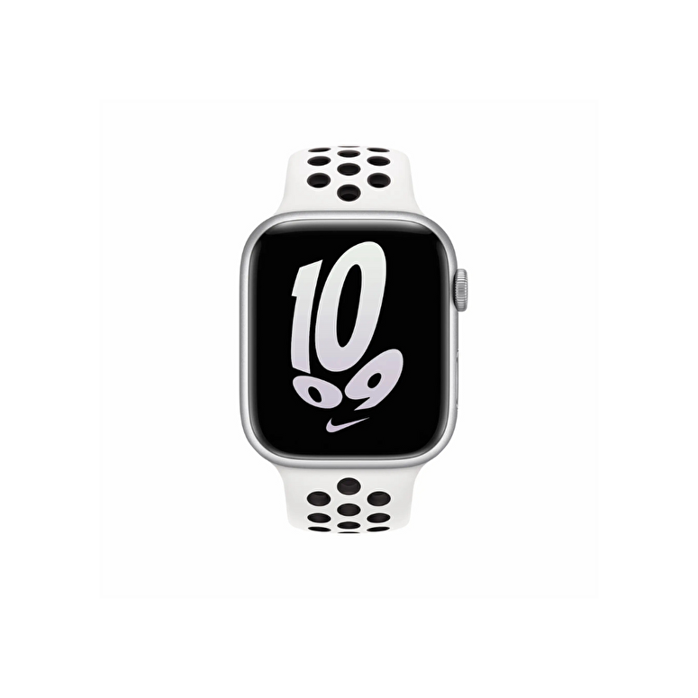 Apple Watch 45 mm Summit White/Black Nike Spor Kordon MPH13ZM/A