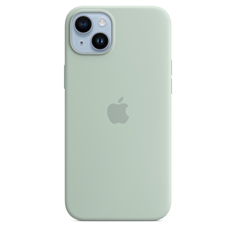 iPhone 14 Plus için MagSafe özellikli Silikon Kılıf - Sukulent MPTC3ZM/A