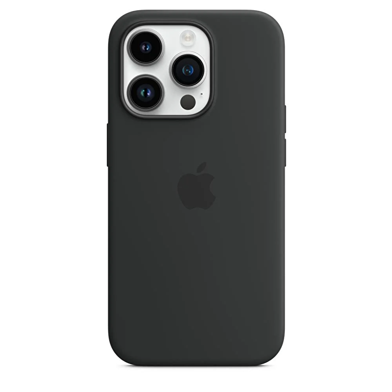 iPhone 14 Pro için MagSafe özellikli Silikon Kılıf - Gece Yarısı MPTE3ZM/A