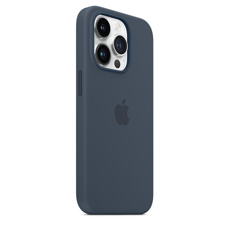 iPhone 14 Pro için MagSafe özellikli Silikon Kılıf - Fırtına Mavisi MPTF3ZM/A