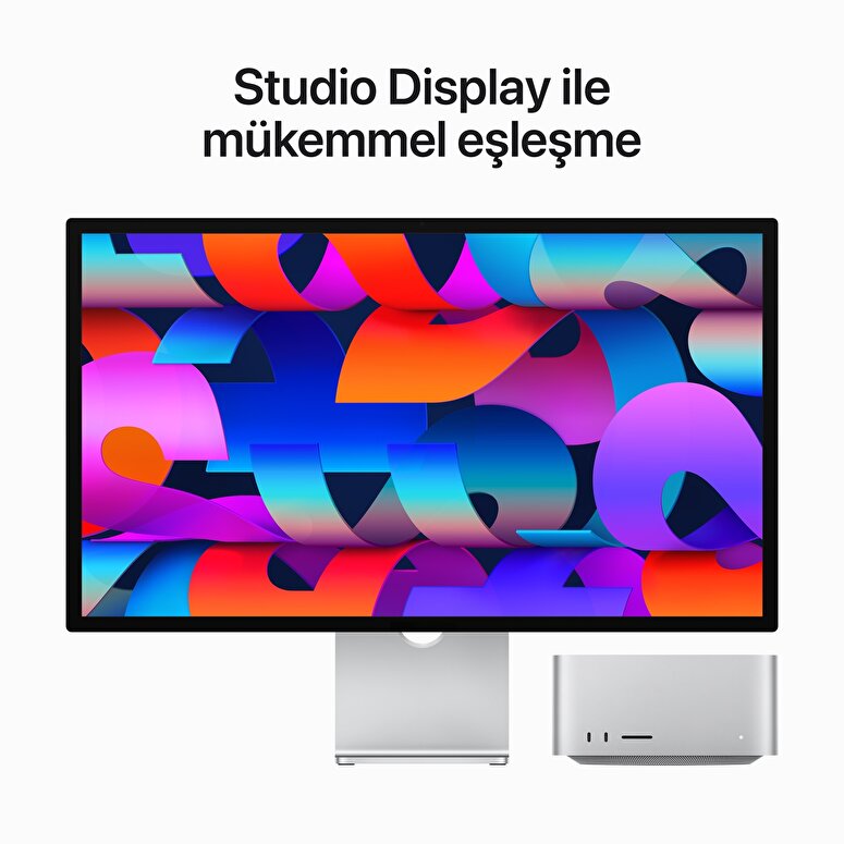 Mac Studio M2 Ultra çip 24 Çekirdekli CPU 60 çekirdekli GPU 1TB SSD MQH63TU/A
