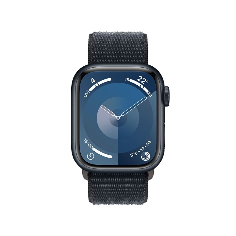 Apple Watch Series 9 GPS 41mm Gece Yarısı Alüminyum Kasa ve Gece Yarısı Spor Loop  MR8Y3TU/A