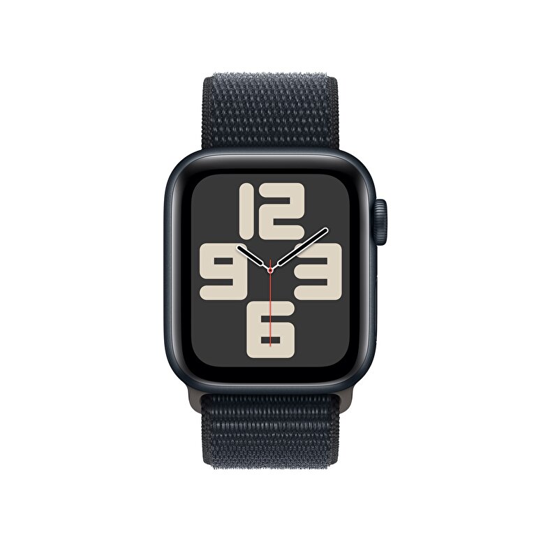 Apple Watch SE GPS + Cellular 40mm Gece Yarısı Alüminyum Kasa ve Gece Yarısı Spor Loop  MRGE3TU/A