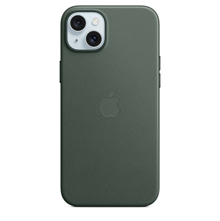 Apple iPhone 15 Plus için MagSafe özellikli Mikro Dokuma Kılıf - Kermes Meşesi MT4F3ZM/A