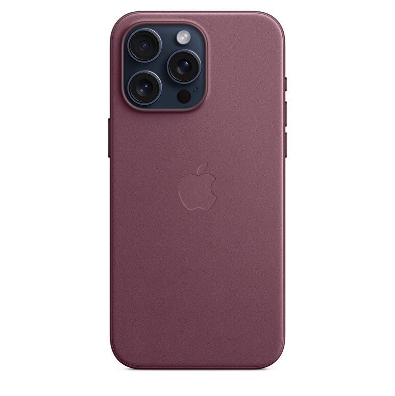 iPhone 15 Pro Max için MagSafe özellikli Mikro Dokuma Kılıf - Karadut MT4X3ZM/A