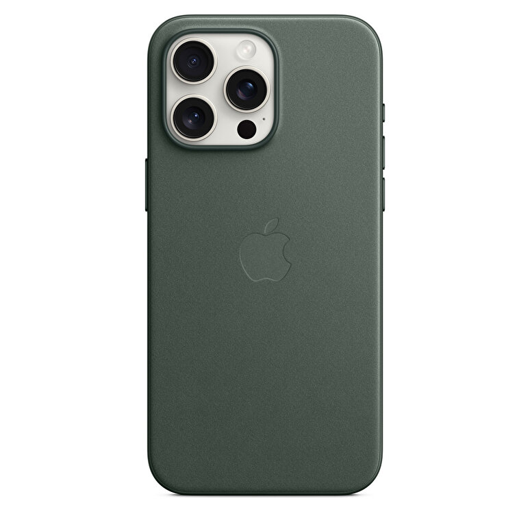 Apple iPhone 15 Pro Max için MagSafe özellikli Mikro Dokuma Kılıf - Kermes Meşesi MT503ZM/A