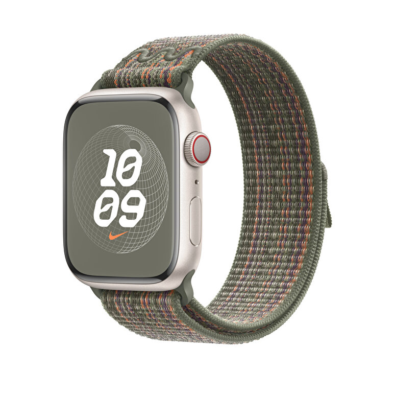 45 mm Sekoya/Turuncu Nike Spor Loop MTL63ZM/A