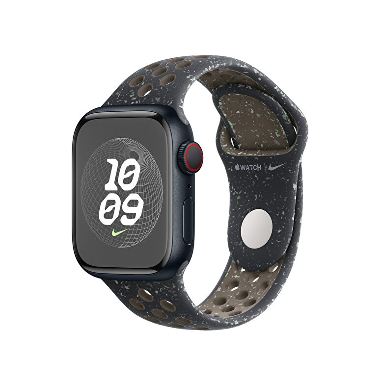 41 mm Gece Siyahı Nike Spor Kordon - S/M MUUN3ZM/A
