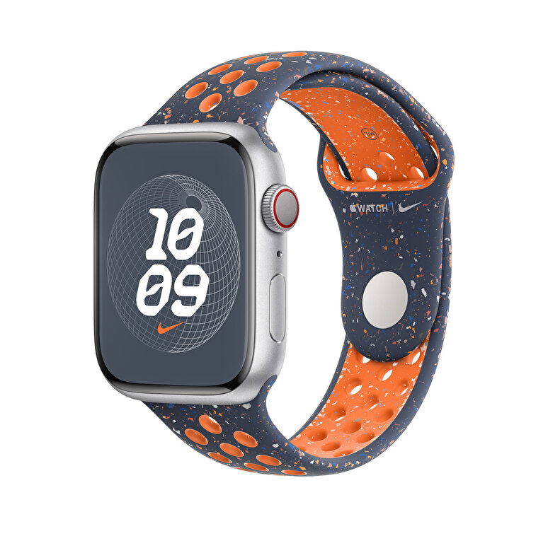 45 mm Ateş Mavisi Nike Spor Kordon - S/M MUV83ZM/A