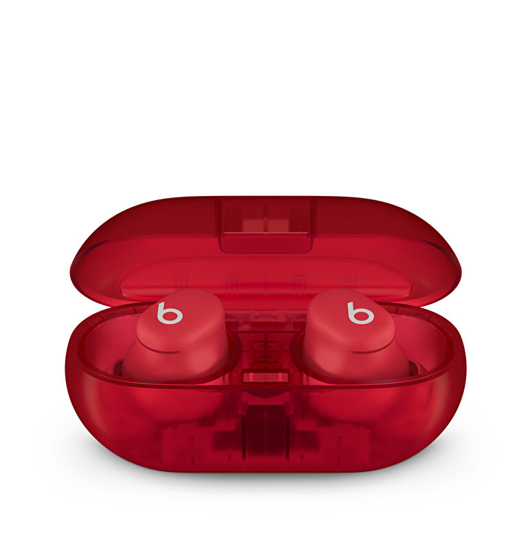Beats Solo Buds - Gerçek Kablosuz Kulak İçi Kulaklık - Şeffaf Kırmızı MUW03EE/A