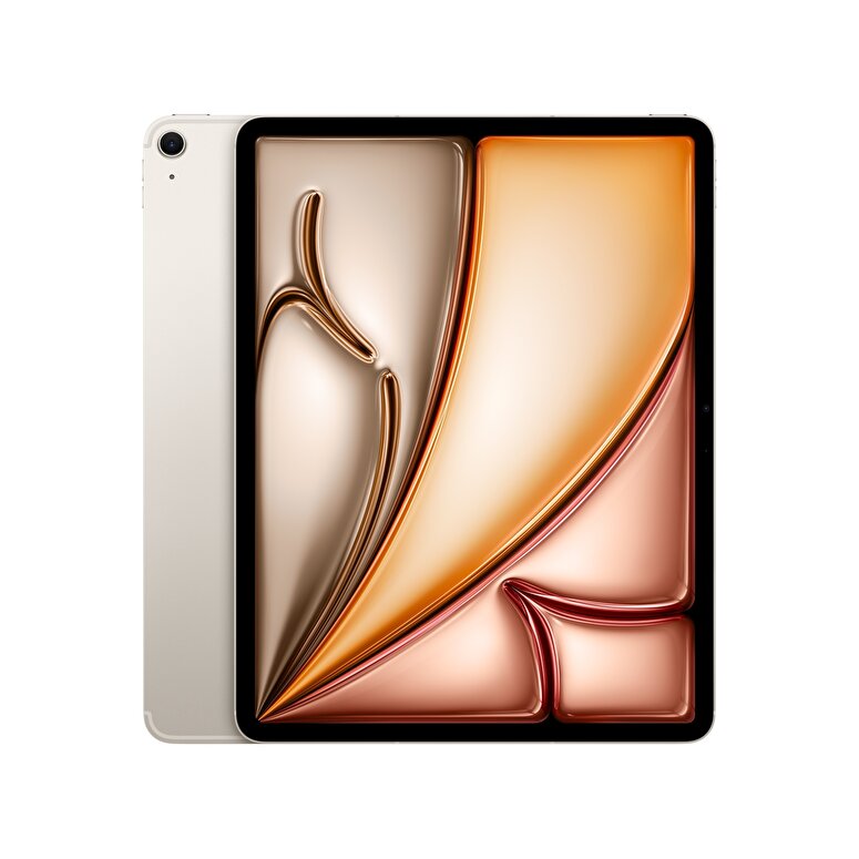 Apple 13 inç iPad Air M2 Wi-Fi + Cellular 128GB Yıldız Işığı  MV6T3TU/A