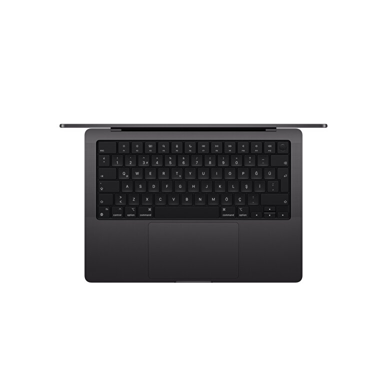 MacBook Pro 14 inç M4 Çip 10CPU 10GPU 16GB Bellek 1TB SSD  Uzay Siyahı  MW2V3TU/A