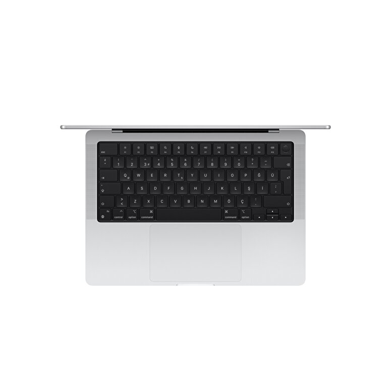 MacBook Pro 14 inç M4 Çip 10CPU 10GPU 16GB Bellek 512GB SSD Gümüş MW2W3TU/A