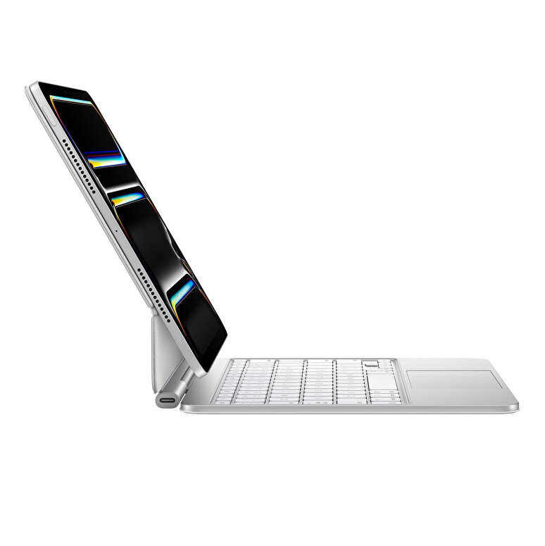 11 inç iPad Pro (M4) için Magic Keyboard - Türkçe Q Klavye - Beyaz MWR03TQ/A