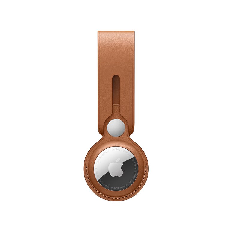 Apple AirTag Leather Loop - Saddle Brown MX4A2ZM/A