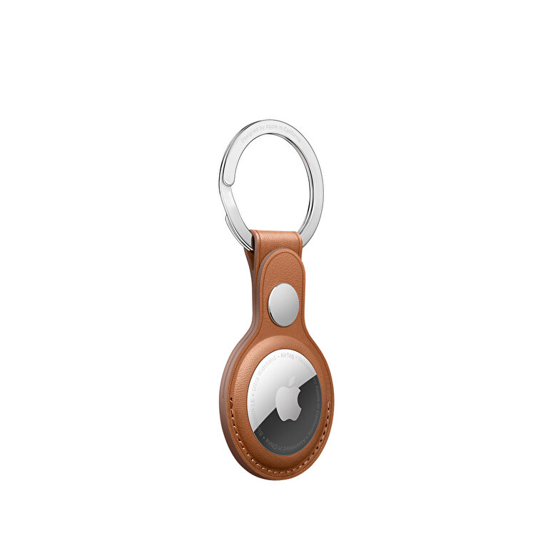 Apple AirTag Leather Key Ring - Saddle Brown MX4M2ZM/A