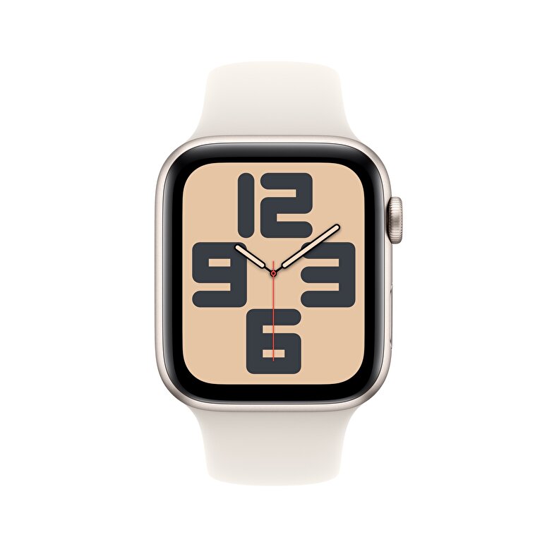 Apple Watch SE GPS 40mm Yıldız Işığı Alüminyum Kasa  Yıldız Işığı Spor Kordon - S/M  MXEF3TU/A