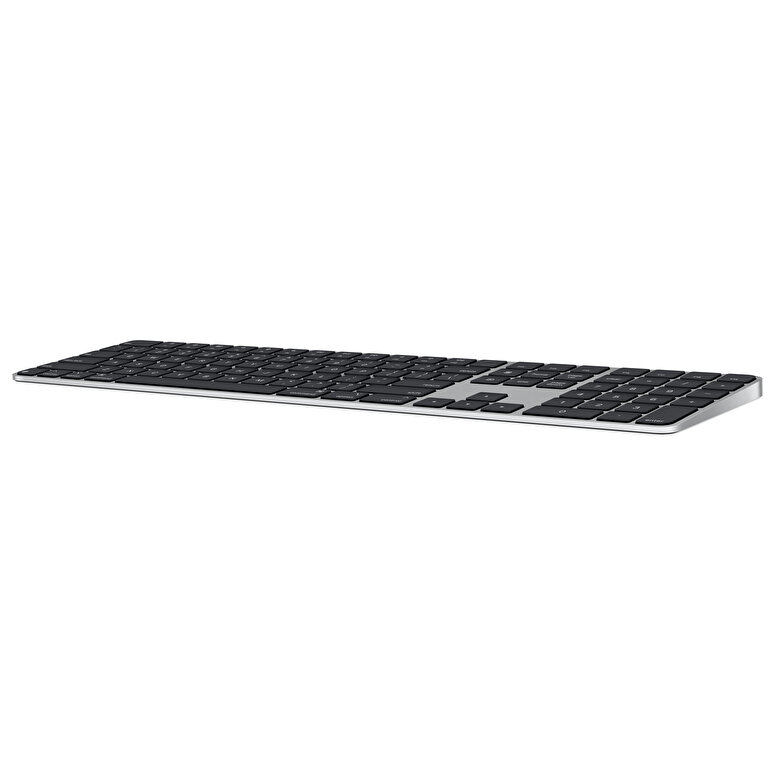 Apple çipli Mac modelleri için Touch ID özellikli ve Sayısal Tuş Takımlı Magic Keyboard (USB–C) - Türkçe Q Klavye - Siyah Tuşlar MXK83TQ/A