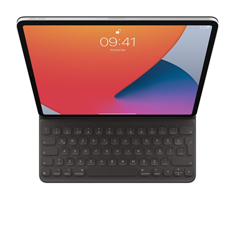 12.9 inç iPad Pro (6. nesil) için Smart Keyboard Folio - Türkçe Q Klavye MXNL2TQ/A