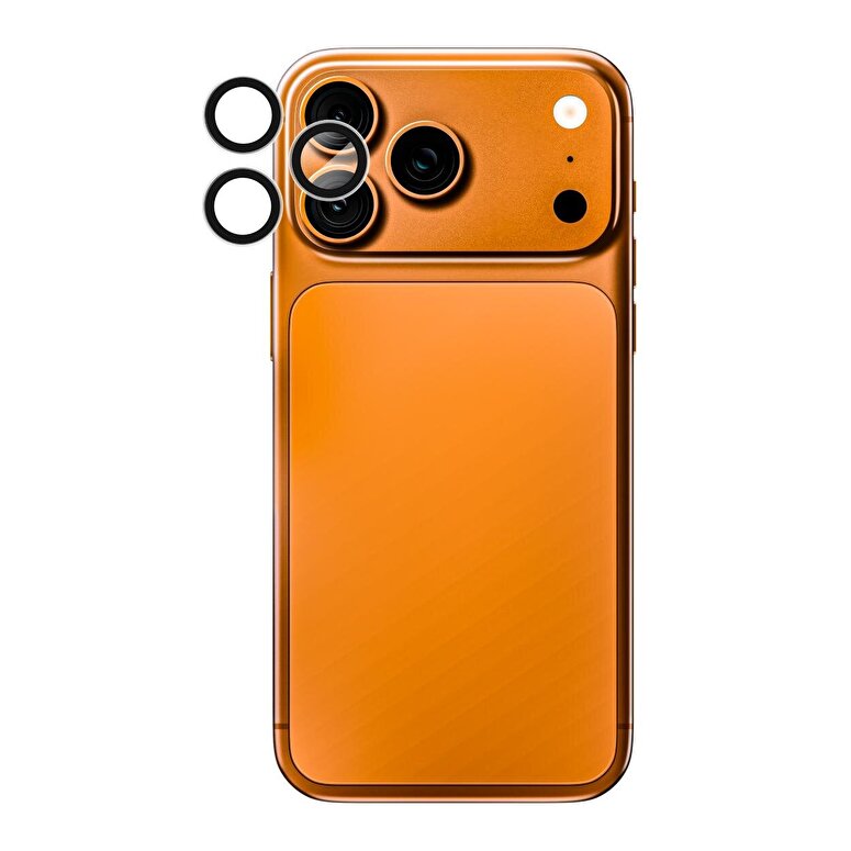 Spera iPhone 17 Pro / 17 Pro Max Asahi Kamera Lens Koruyucu - Şeffaf SP-LP002