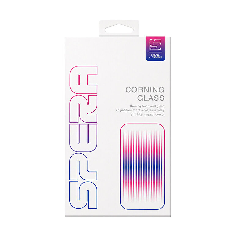 Spera iPhone 18 Pro Max Corning Glass Ekran Koruyucu SP-SP008