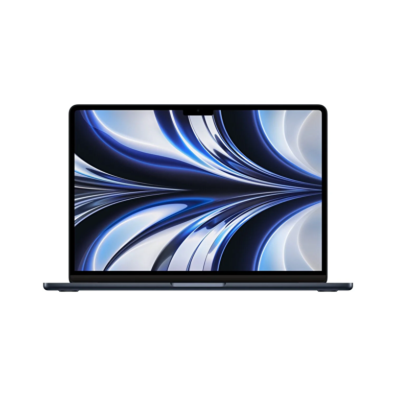 MacBook Air 13 inç M2 Çip  8 Çekirdekli CPU 10 Çekirdekli GPU 24GB Bellek 512GB SSD Gece Yarısı  Z1610040N