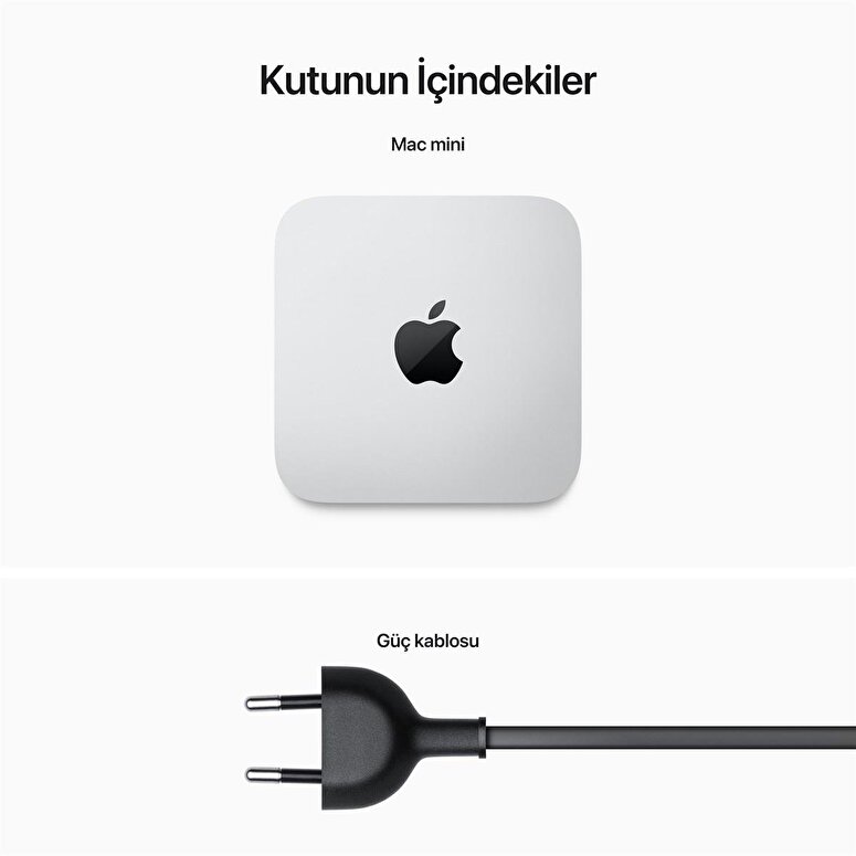 Apple Mac Mini M2 Çipli 8 Çekirdekli CPU 10 Çekirdekli GPU 16GB Bellek 256GB SSD Z16K0009A