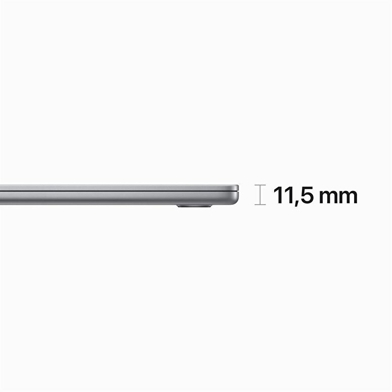 Apple MacBook Air 15' M2 Çip 8 Çekirdekli CPU 10 Çekirdekli GPU 16GB Bellek 1TB SSD Uzay Grisi Z18N000HC