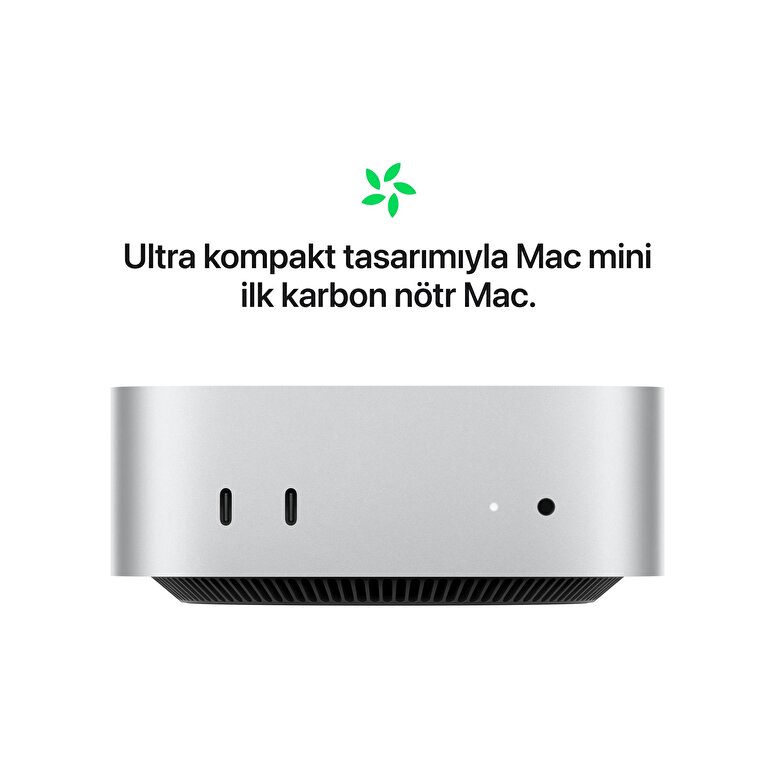 Mac mini M4 Pro Çip 12 Çekirdekli CPU 16 Çekirdekli GPU 48GB Bellek 1TB SSD Z1JV0016F