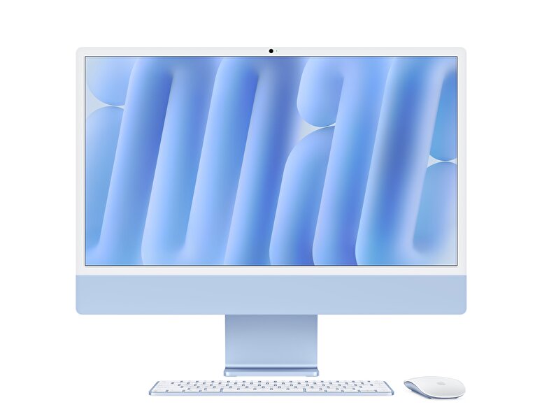Apple 24 inç iMac 10CPU 10GPU M4 32GB 1TB-MAVİ Z1K5000ZQ