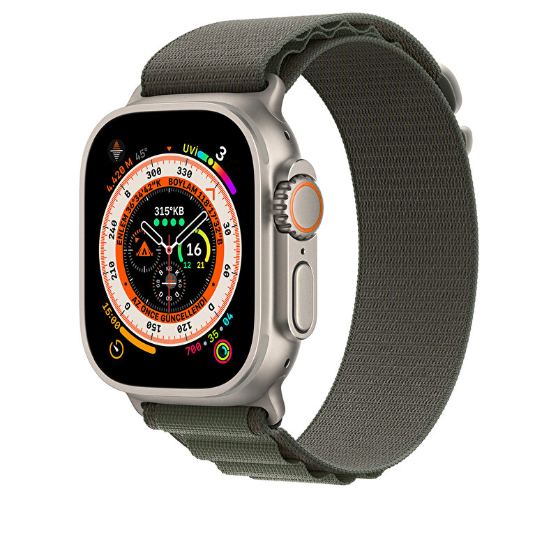 Apple Watch Ultra 2 GPS + Cellular, 49mm Titanium - TEŞHİR  3M580TU/A