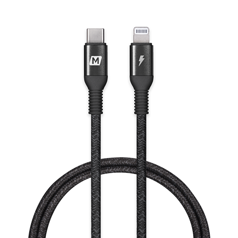 Momax Elite USB-C to Lightning Kablo (1.2m)-Siyah 4894222056893