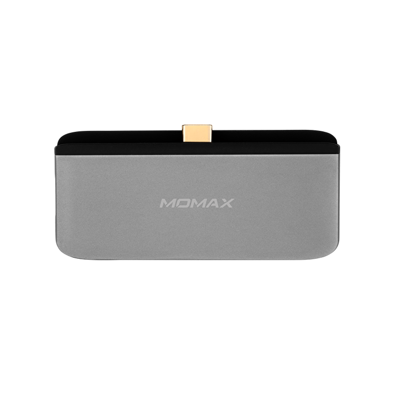 Momax Onelink 4-in-1 USB-C PD Hub - Space Gray 4894222061606