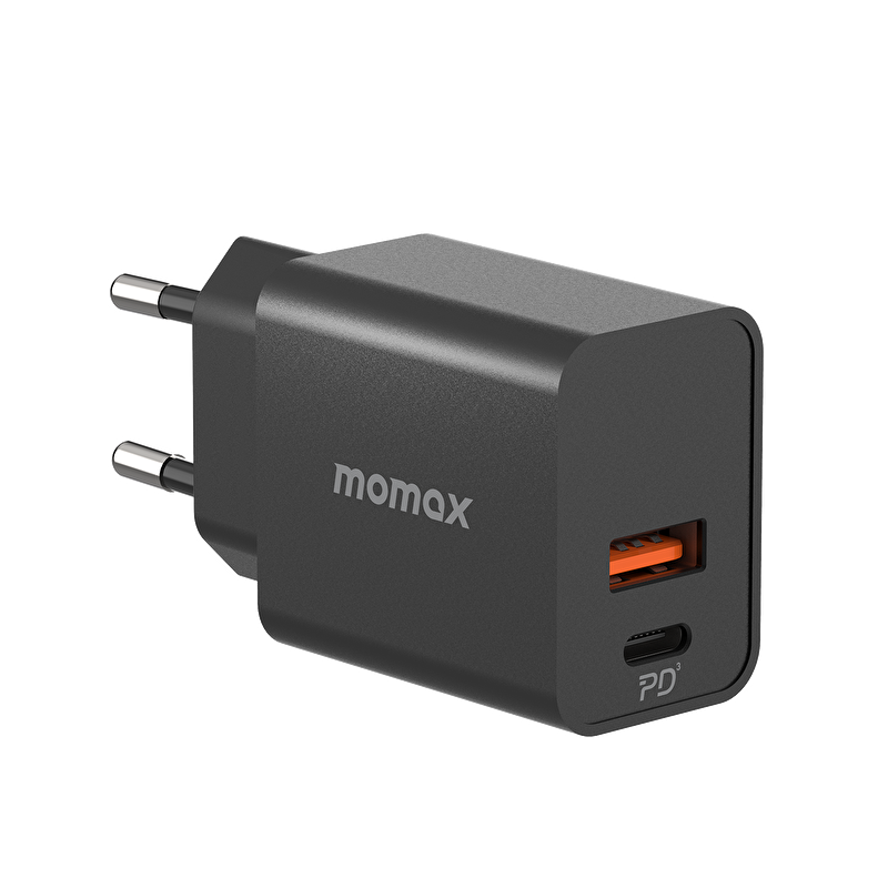 Momax Oneplug USB-C PD Hızlı Şarj 30W - Siyah 4894222065475