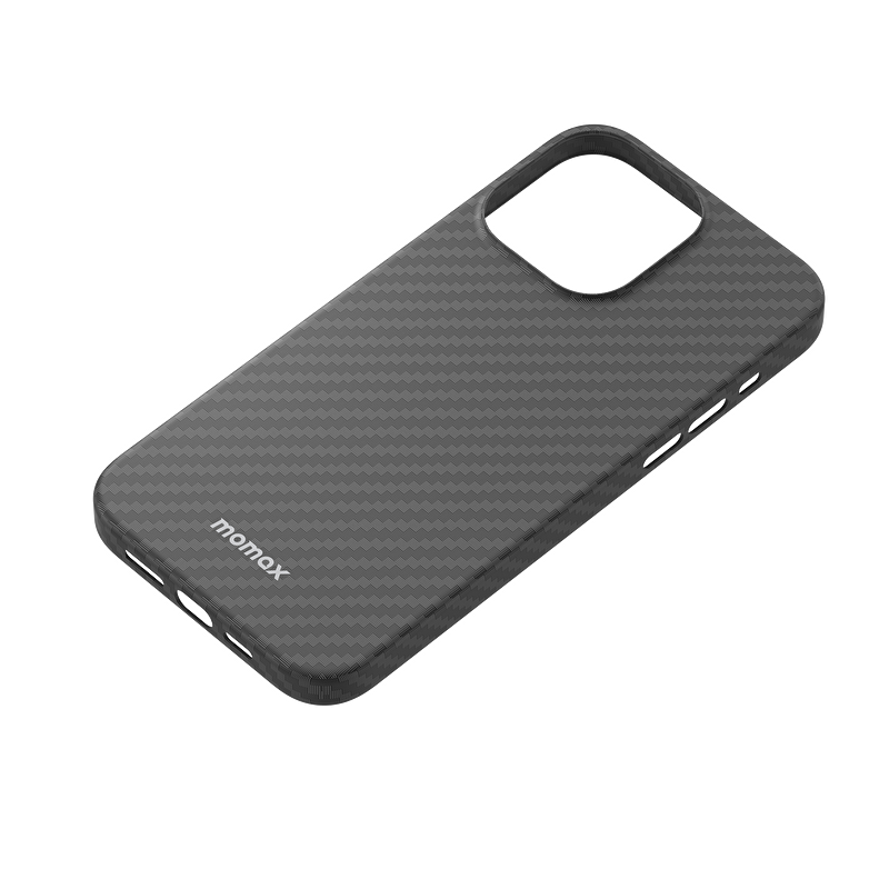 Momax iPhone 14 Pro Max Karbon Magsafe Kılıf-Siyah 4894222069244