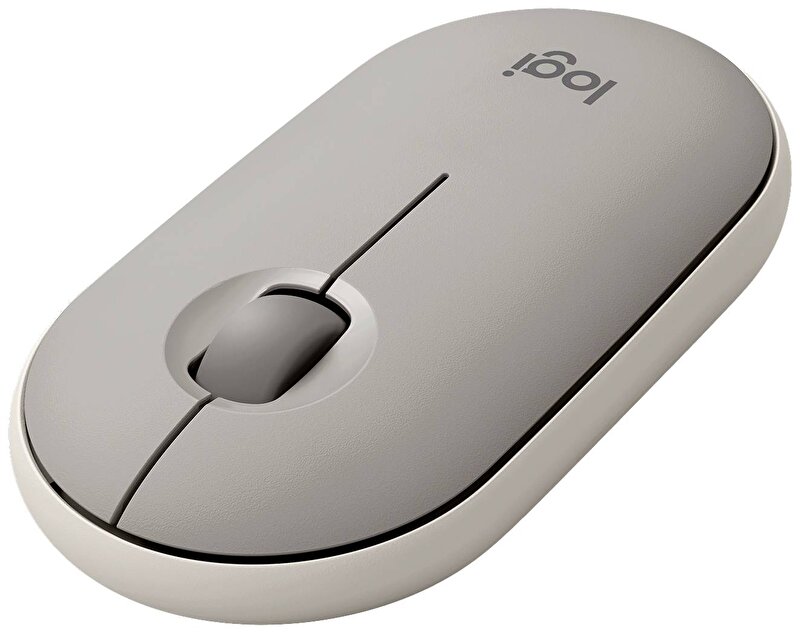 Logitech M350 Pepble Kablosuz Mouse - Bej 5099206105089